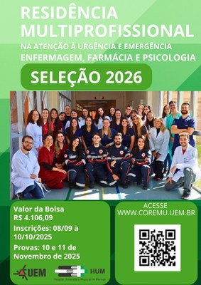 Cartaz Residênica Multiprofissional n